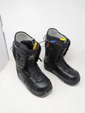 Burton Moto Black Snowboard Boots - Men’s Size 9.5